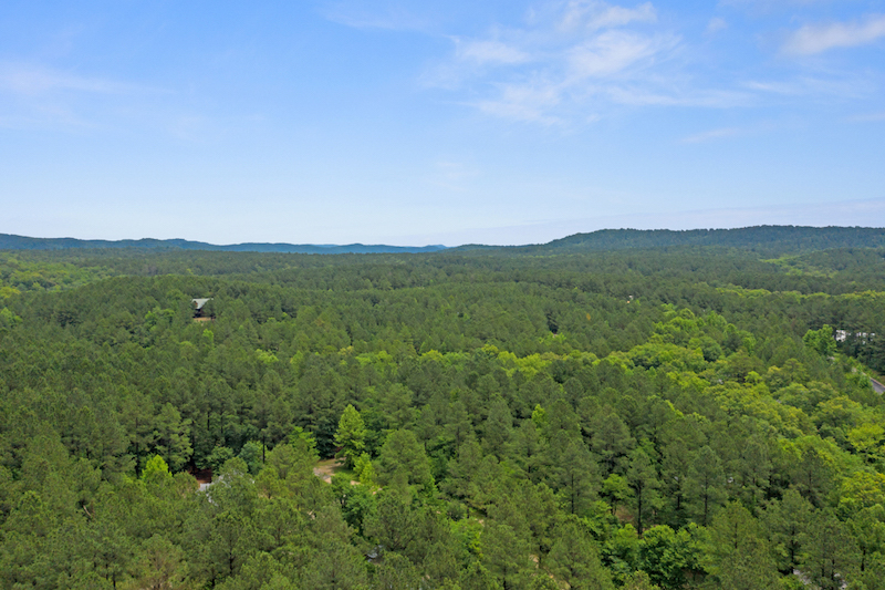 View of Cabins in Oklahoma | Bearskin Lodges